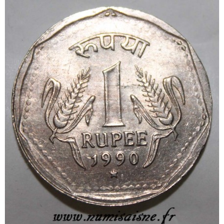 INDE - KM 79.1 - 1 RUPEE 1990 * - Hyderabad