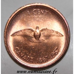 KANADA - KM 65 - 1 CENT 1967