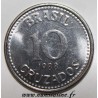 BRAZIL - KM 607 - 10 CRUZADOS 1988