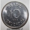 BRÉSIL - KM 607 - 10 CRUZADOS 1988