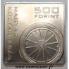 HUNGARY - KM 781 - 500 FORINT 2005 - 100 years of the first motorized postal car