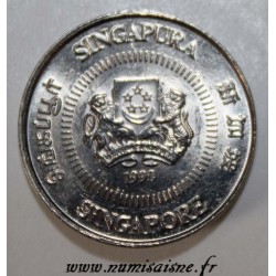 SINGAPORE - KM 51 - 10 CENTS 1990