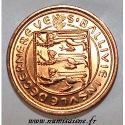 GUERNSEY - KM 21 - 1 NEW PENNY 1971