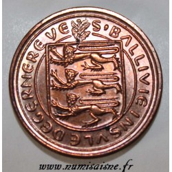 GUERNSEY - KM 21 - 1 NEW PENNY 1971