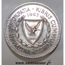 CYPRUS - KM 41 - 50 MILS 1963