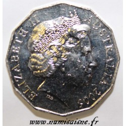 AUSTRALIE - KM 769 - 50 CENTS 2005 - XVIIIE JEUX DU COMMONWEALTH