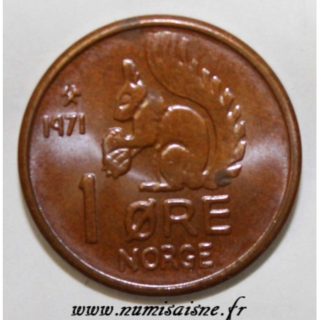 NORWAY - KM 403 - 1 ORE 1971