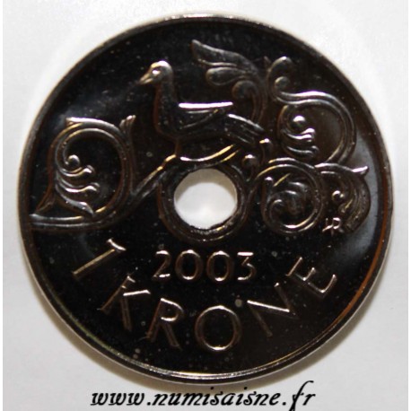 NORWAY - KM 462 - 1 KRONE 2003