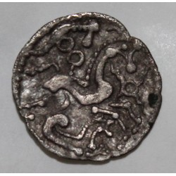 AMBIANI - AREA OF AMIENS - SILVER DENIER WITH SEAHORSE