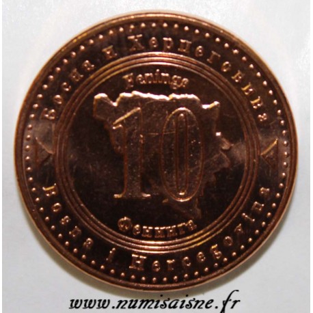 BOSNIA HERZEGOVINA - KM 115 - 10 FENINGA 2008