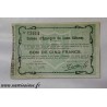 Komitat 02 - LAON - GUTSCHEIN FÜR 5 FRANCS 1915 - BANK 'CAISSE D'EPARGNE'