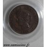 FRANCE - KM 826 - 1 CENTIME 1887 A - Paris - TYP CÉRÈS - PCGS MS 62 BN