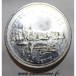 KANADA - KM 234 - 25 CENTS 1992 - QUEBEC