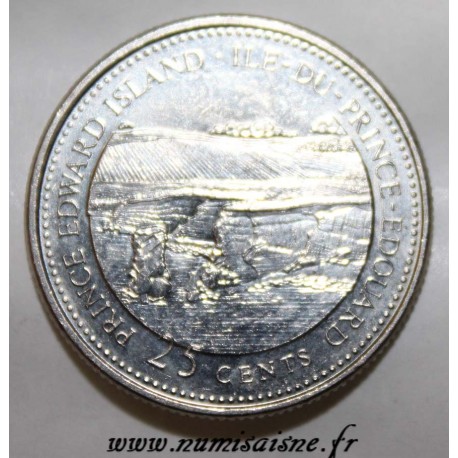 CANADA - KM 222 - 25 CENTS 1992 - ÎLE DU PRINCE ÉDOUARD