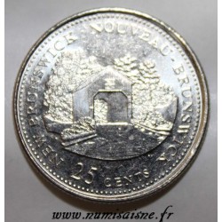 CANADA - KM 203 - 25 CENTS 1992 - NEW BRUNSWICK