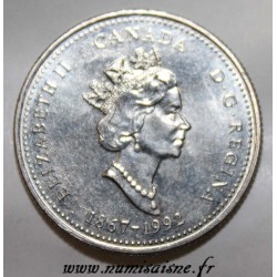 CANADA - KM 221 - 25 CENTS 1992 - ALBERTA