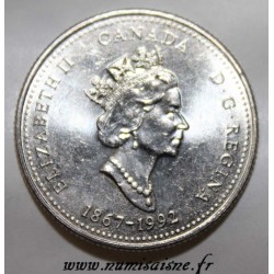 KANADA - KM 212 - 25 CENTS 1992 - NORDWESTLICHE TERRITORIEN