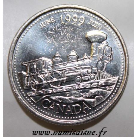 KANADA - KM 347 - 25 CENTS 1999 - JUNI