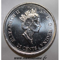 CANADA - KM 345 - 25 CENTS 1999 - AVRIL