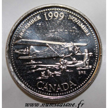 CANADA - KM 352 - 25 CENTS 1999 - NOVEMBRE