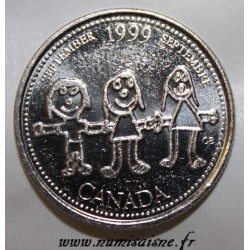 CANADA - KM 350 - 25 CENTS 1999 - SEPTEMBRE