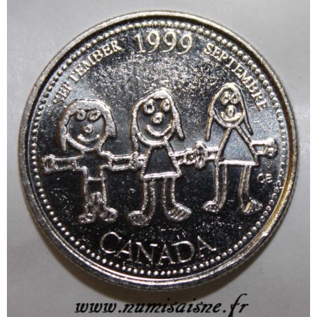 KANADA - KM 350 - 25 CENTS 1999 - SEPTEMBER