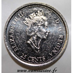 CANADA - KM 350 - 25 CENTS 1999 - SEPTEMBRE