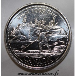 CANADA - KM 344 - 25 CENTS 1999 - MARS