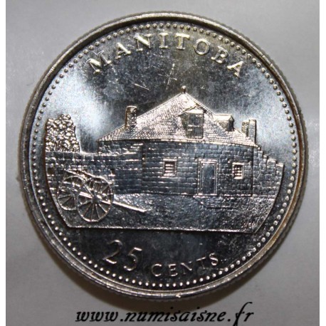 CANADA - KM 2174 - 25 CENTS 1992 - MANITOBA