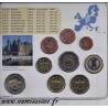 GERMANY - 8 EURO COIN SET EURO 2007 + 2 EURO CASTLE OF SCHWERIN - F - (5.88 €)