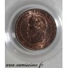 FRANCE - KM 795 - 1 CENTIME 1862 - K- Bordeaux - TYPE NAPOLEON III - PCGS MS 64 RB