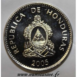 HONDURAS - KM 84a - 50 CENTAVOS 2005