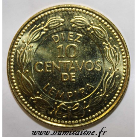 HONDURAS - KM 76.3 - 10 CENTAVOS 2006