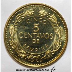 HONDURAS - KM 72.4 - 5 CENTAVOS 2005