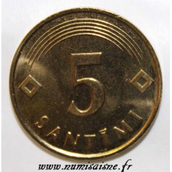 LATVIA - KM 16 - 5 SANTIMI 1992