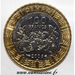 CENTRAL AFRICAN STATES - KM 15 - 100 FRANCS 2006