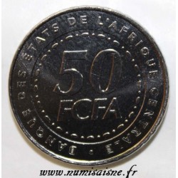 CENTRAL AFRICAN STATES - KM 21 - 50 FRANCS 2006