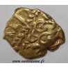 AMBIANI - AREA OF AMIENS - GOLD STATER - BIFACE ON A SHORT FLANK