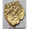 AMBIANI - AREA OF AMIENS - GOLD STATER - BIFACE ON A SHORT FLANK