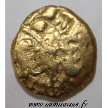 AMBIANI - AREA OF AMIENS - GOLD STATER BIFACE