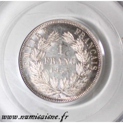 FRANCE - KM 779.1 - 1 FRANC 1857 A - Paris - TYPE NAPOLEON III