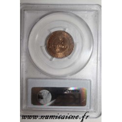 FRANCE - KM 827.1 - 2 CENTIMES 1878 A - Paris - TYPE CERES - PCGS MS 64 RD