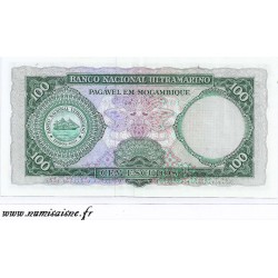 MOZAMBIQUE - PICK 117 - 100 ESCUDOS - NOT DATED - 1976