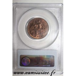 GADOURY 165 - 5 CENTIMES 1911 - TYPE DUPUIS - KM 842 - PCGS MS 63 RB