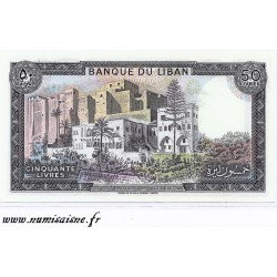 LIBANON - PICK 65 c - 50 LIVRES - 1985