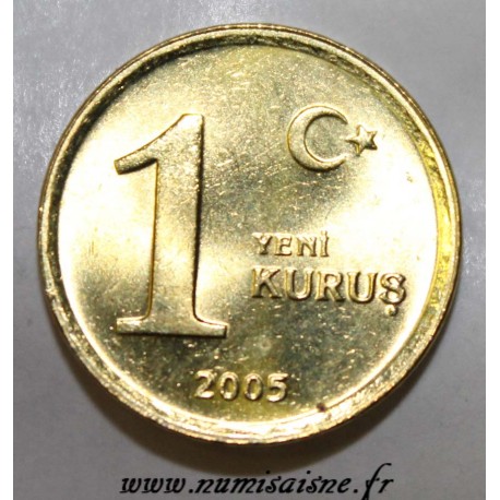 TURQUIE - KM 1164 - 1 KURUS 2005