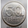 POLOGNE - Y 216 - 50 ZLOTYCH 1990