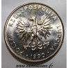 POLOGNE - Y 153.2 - 20 ZLOTYCH 1990