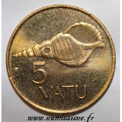 VANUATU - KM 5 - 5 VATU 1999