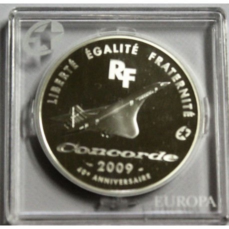 FRANCE - KM 1596 - 10 EURO 2009 - EUROPA STAR - 40th anniversary of the first Concorde flight